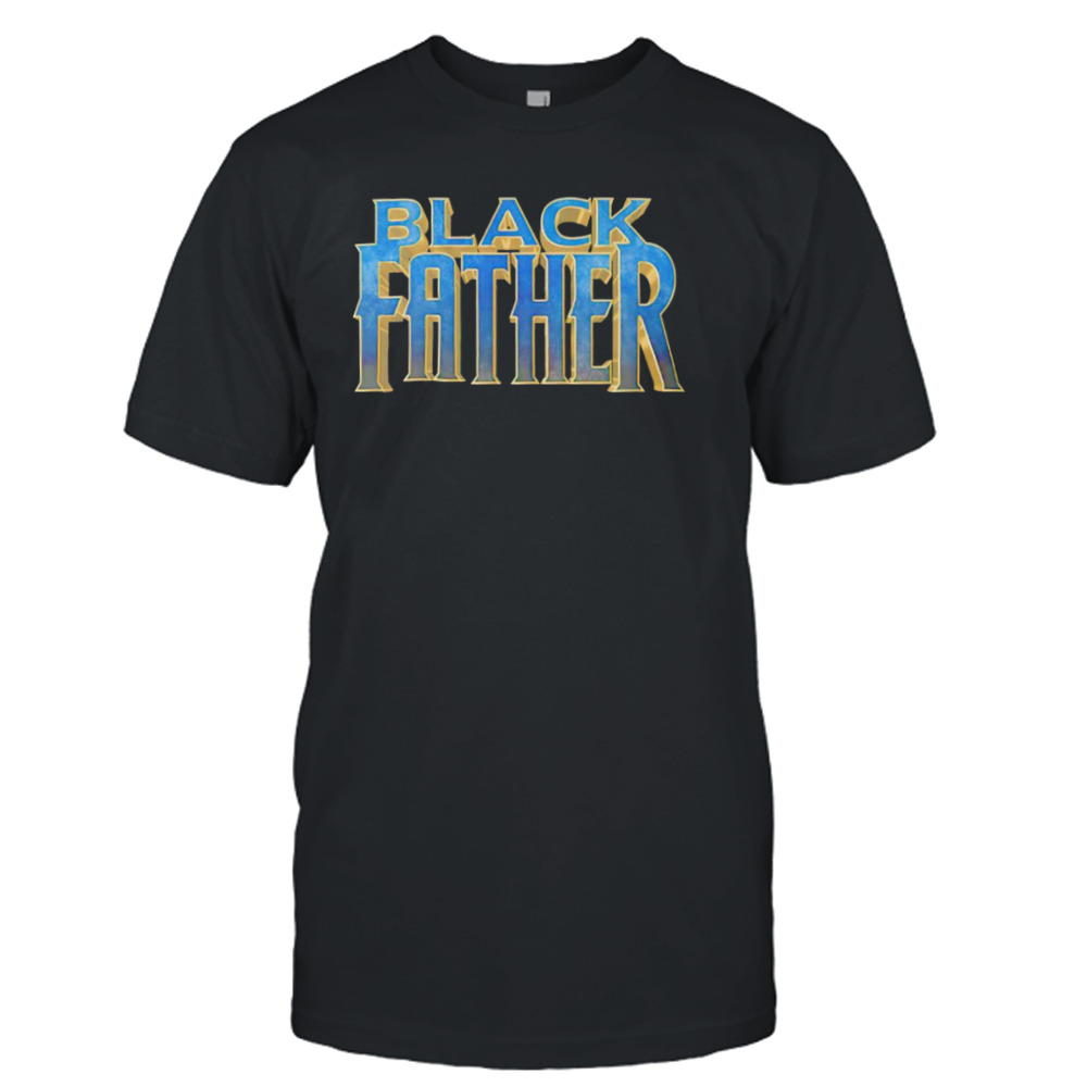 Black Panther father shirt