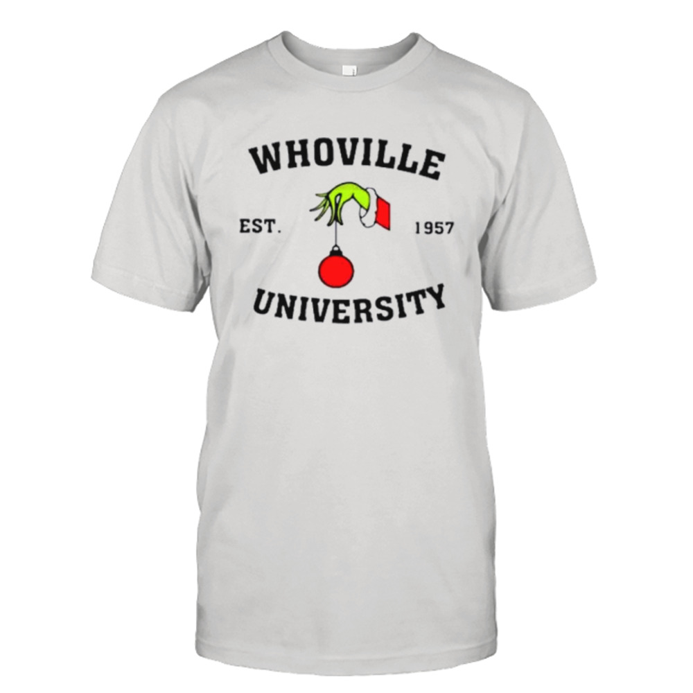 Christmas Whoville university est 1957 shirt