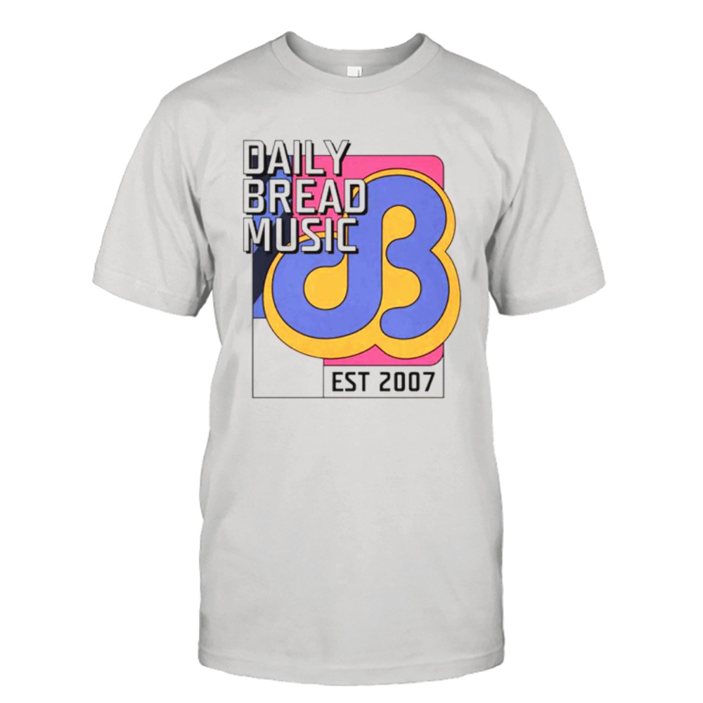 Daily bread music retro icon shirt