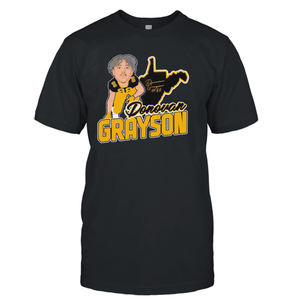 Donovan Grayson caricature signature shirt