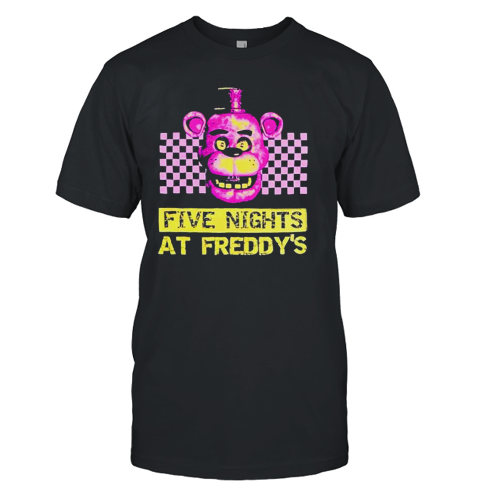 Five nights at freddy’s checkered shirt