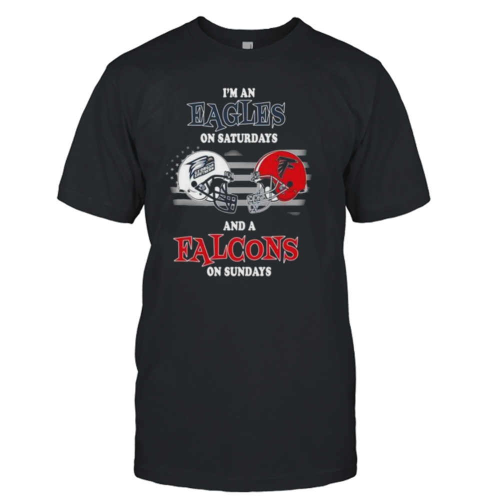 I’m An Georgia Southern Eagles On Saturdays And A Atlanta Falcons On Sundays 2023 shirt