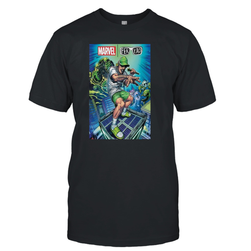 Marvel X Ferxxo Poster 2023 T-shirt