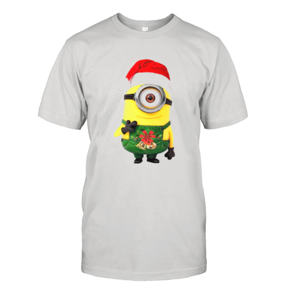One Eye Minion In Christmas shirt