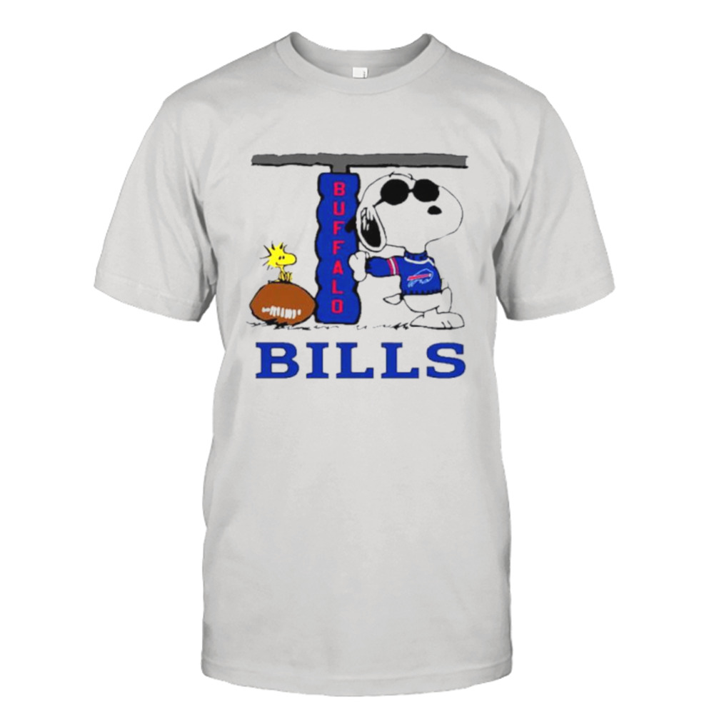 Snoopy Joe cool and Buffalo Bills shirt