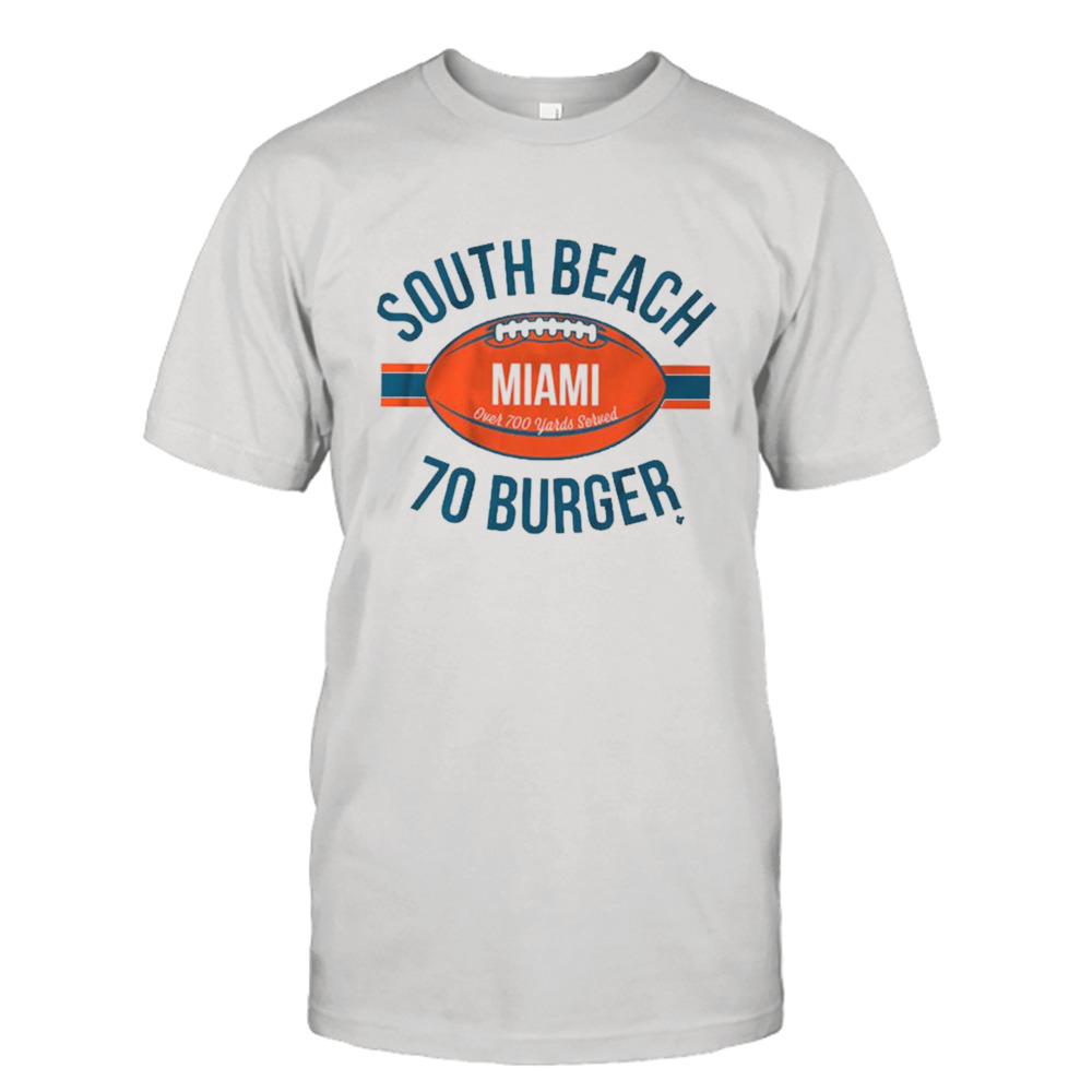 South Beach 70 Burger Miami T-shirt