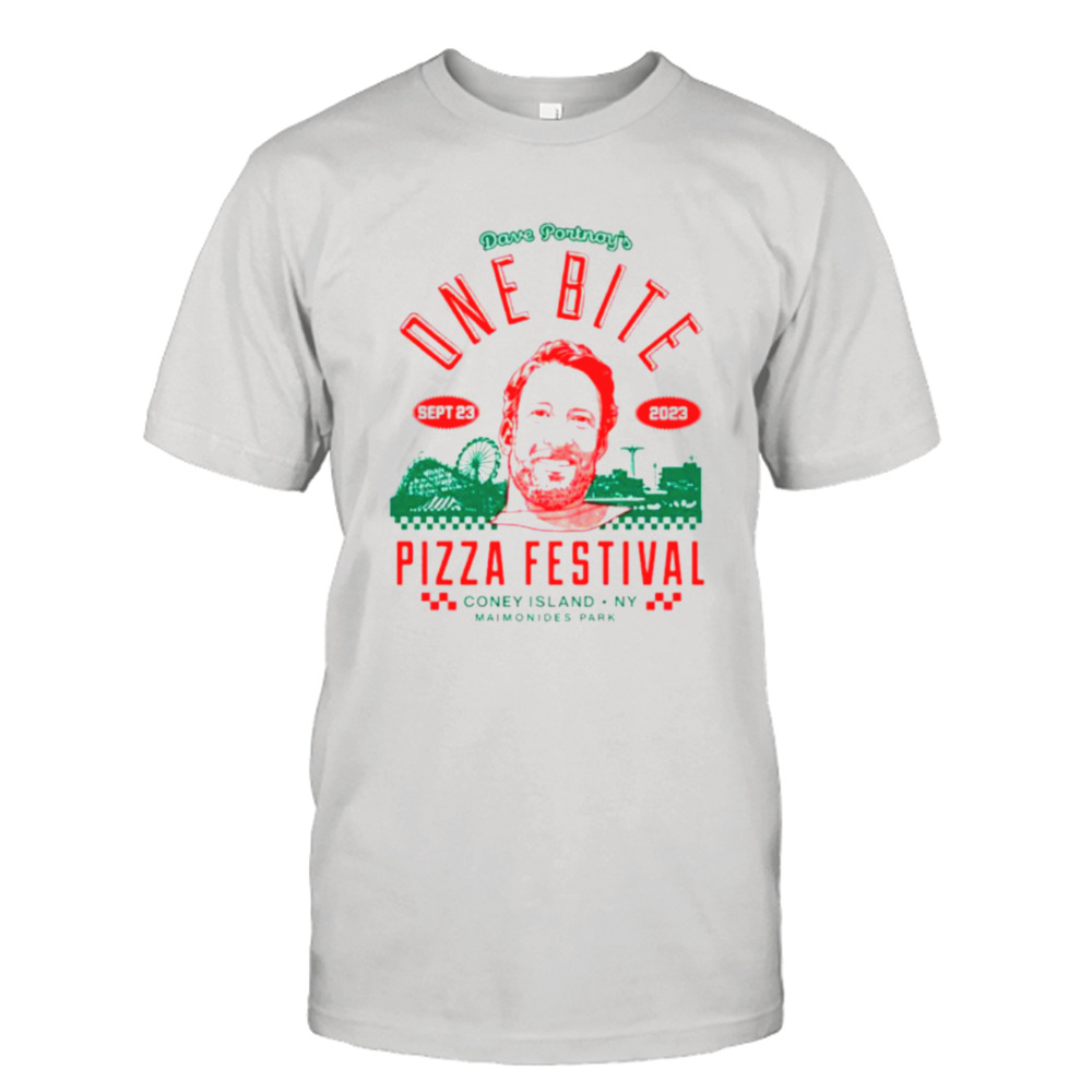 ne bite pizza festival Coney Island shirt