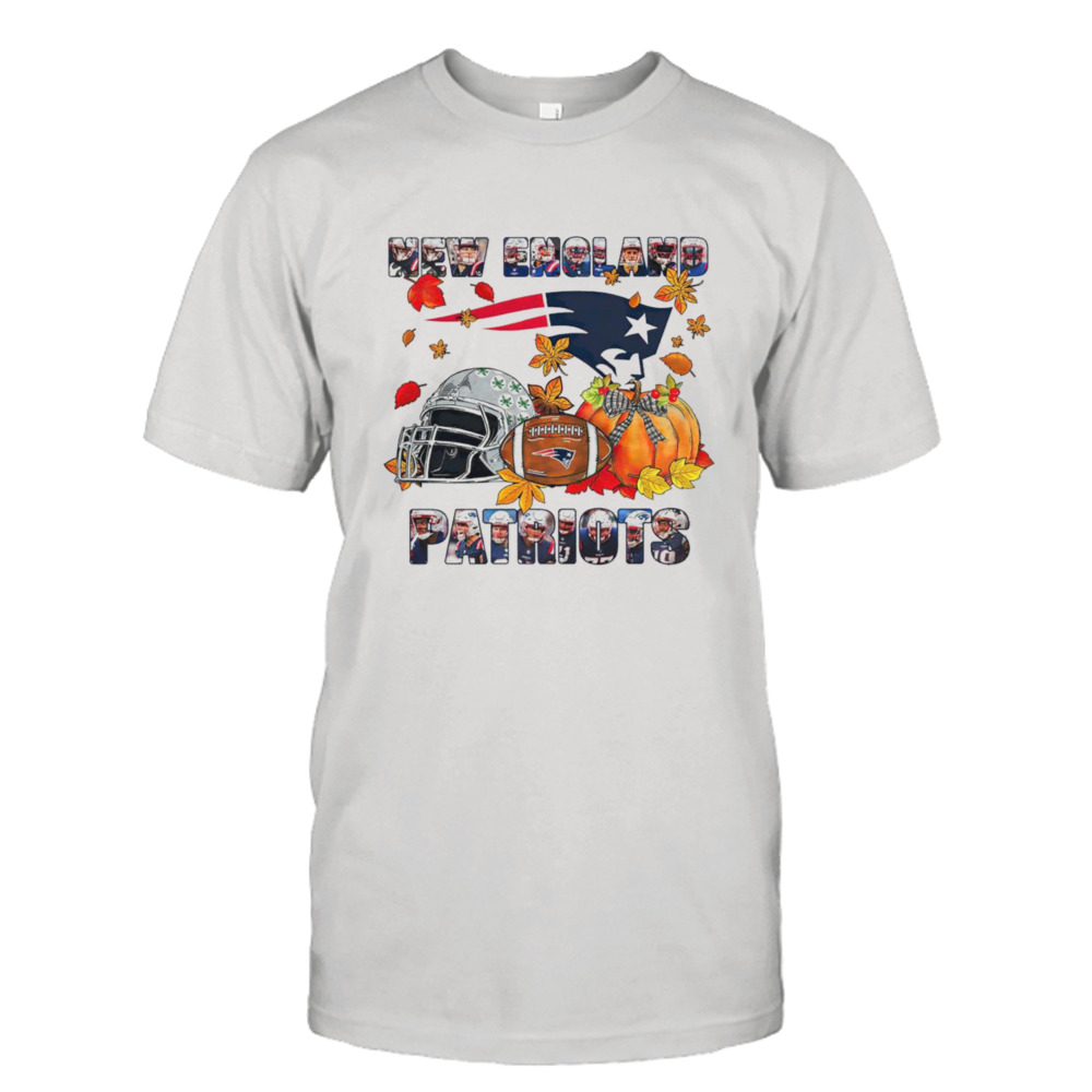 Youth Navy New England Patriots Helmet T-Shirt Size: Large