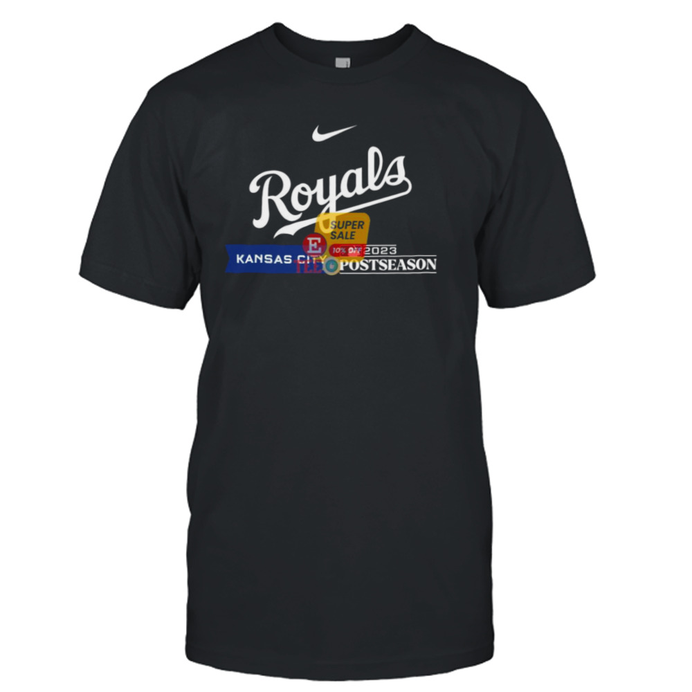 Kansas City Royals Nike 2023 Postseason Shirt