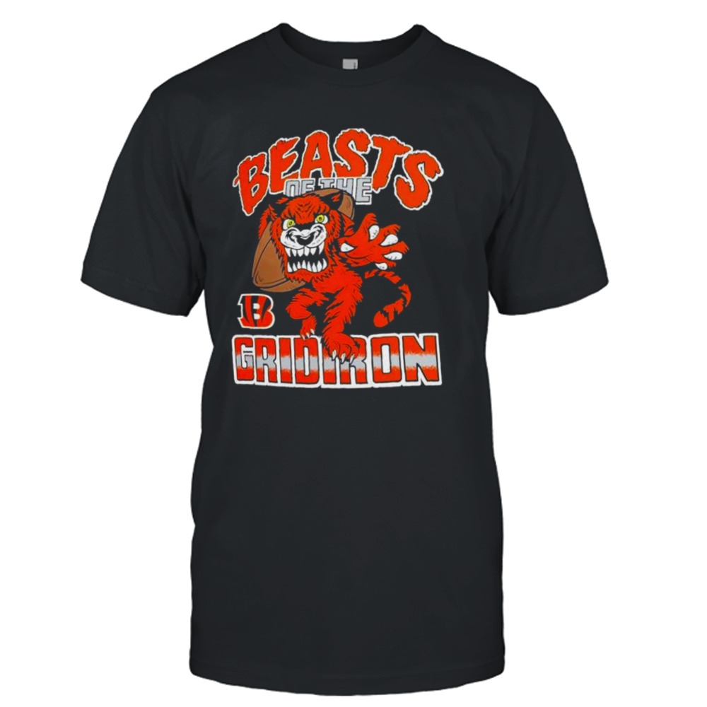 Cincinnati Bengals Monsters of the Gridiron Halloween Shirt