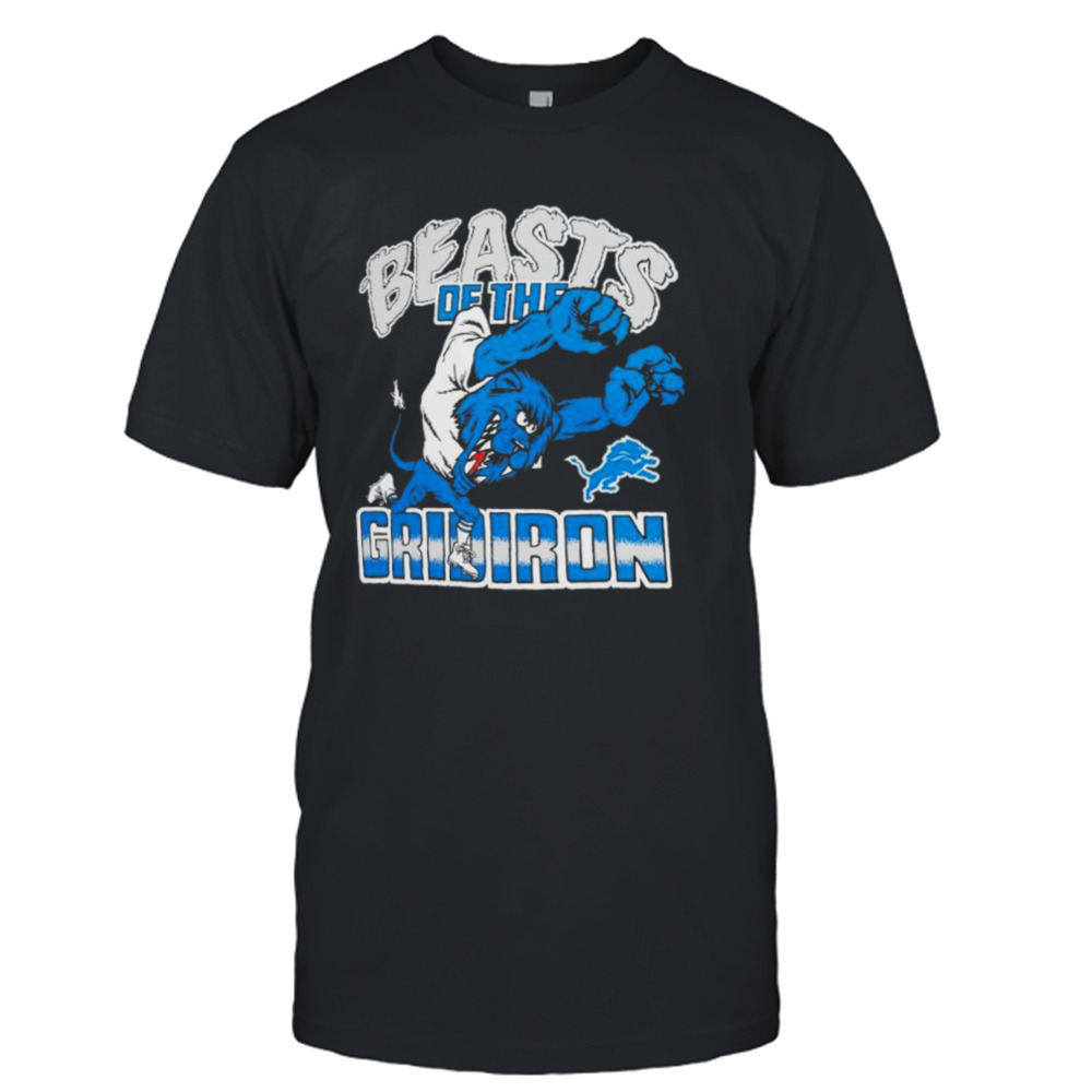 Detroit Lions Homage Monsters of the Gridiron Halloween Shirt