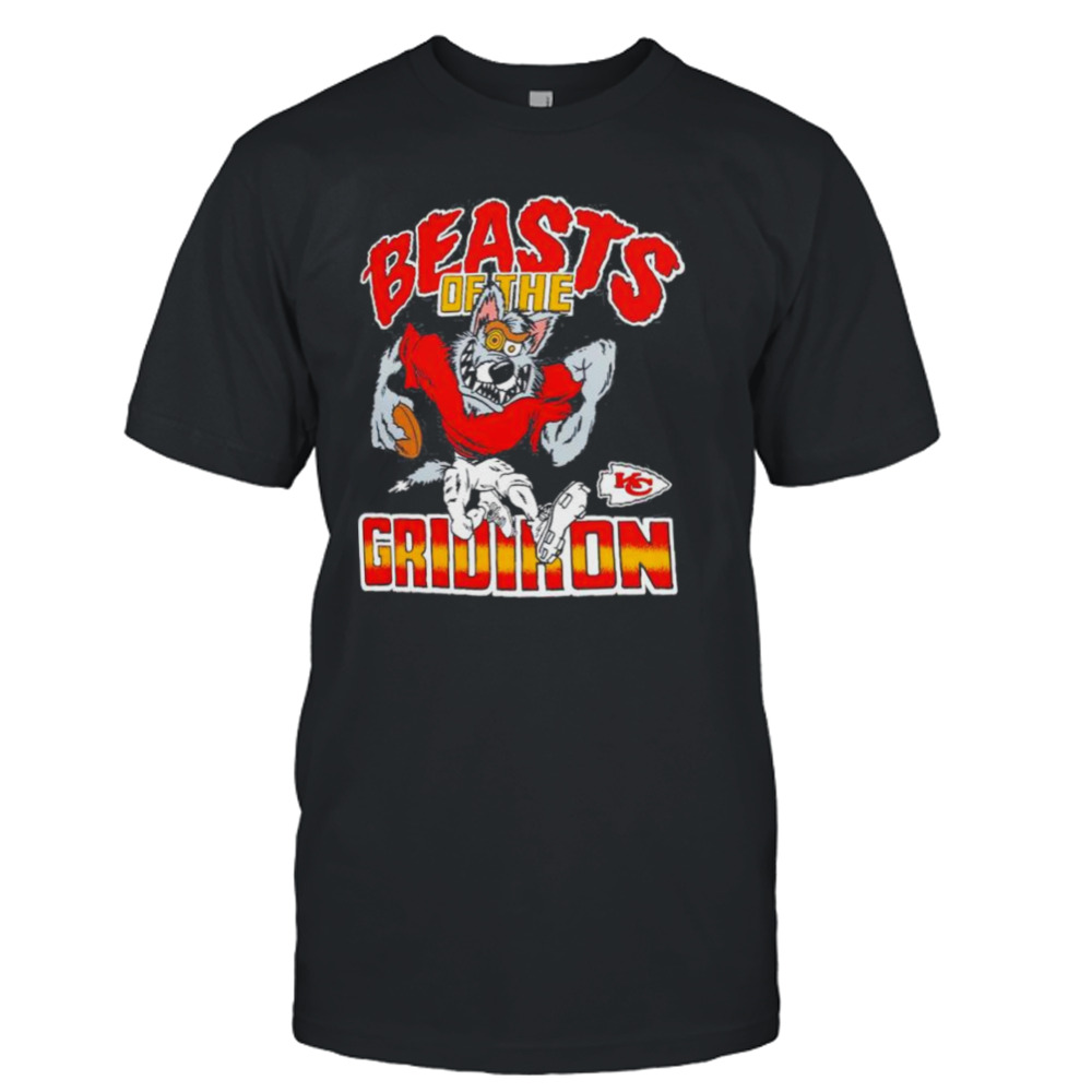 Kansas City Chiefs Monsters of the Gridiron Halloween Shirt