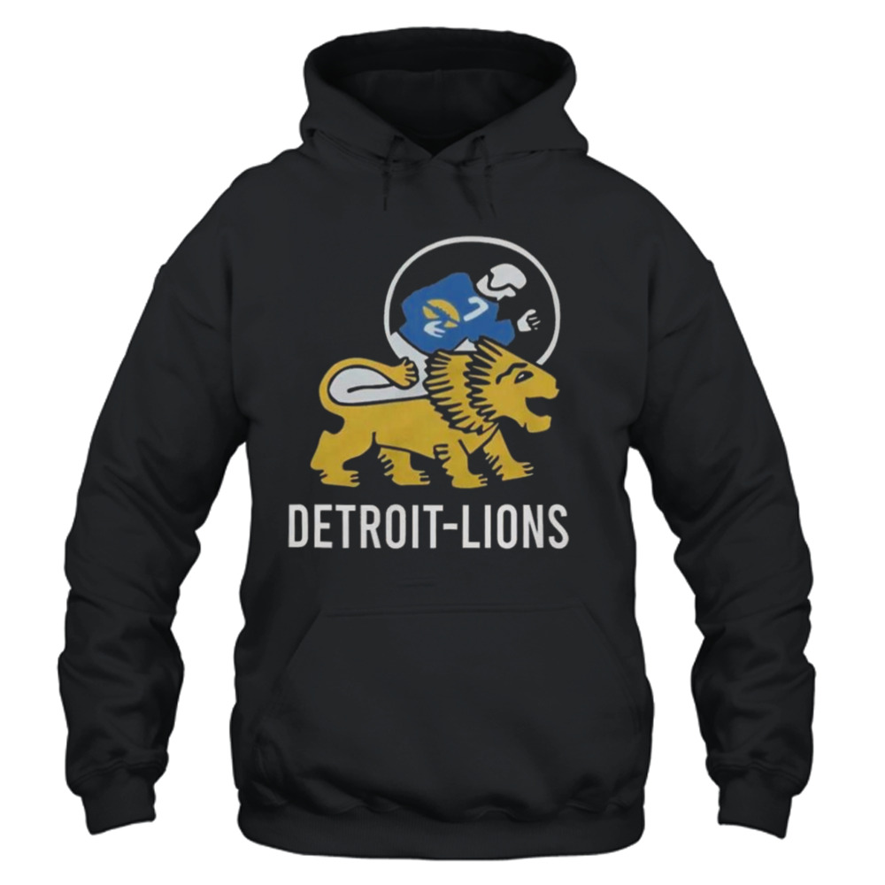 Nfl Team Detroit Lions '52 Homage Tri Blend Shirt - Limotees