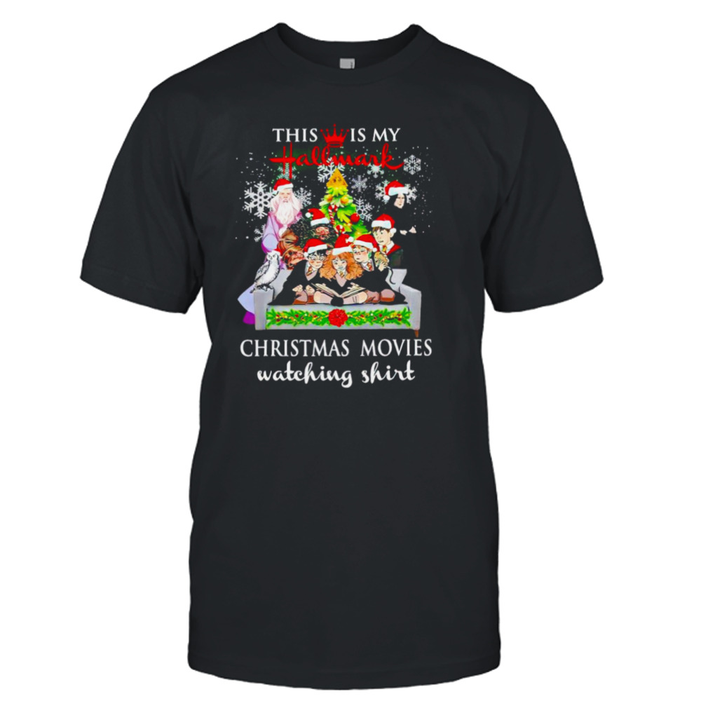 This Is My Hallmark Christmas Movies Watching Shirt Harry Potter Movies Shirt