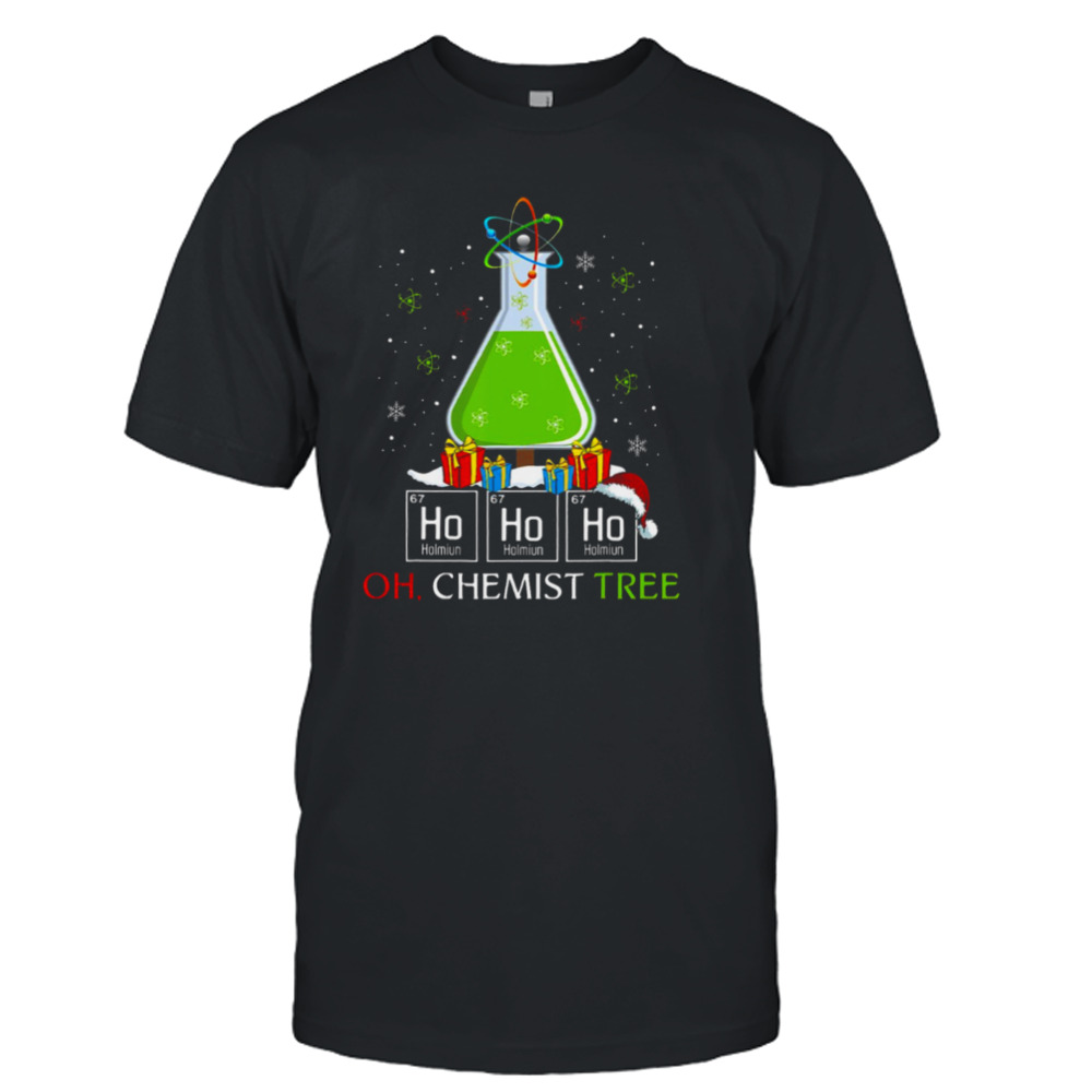 Science Christmas Oh Chemist Tree Chemistree shirt