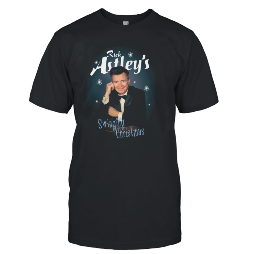 Swinging Christmas Rick Astley shirt