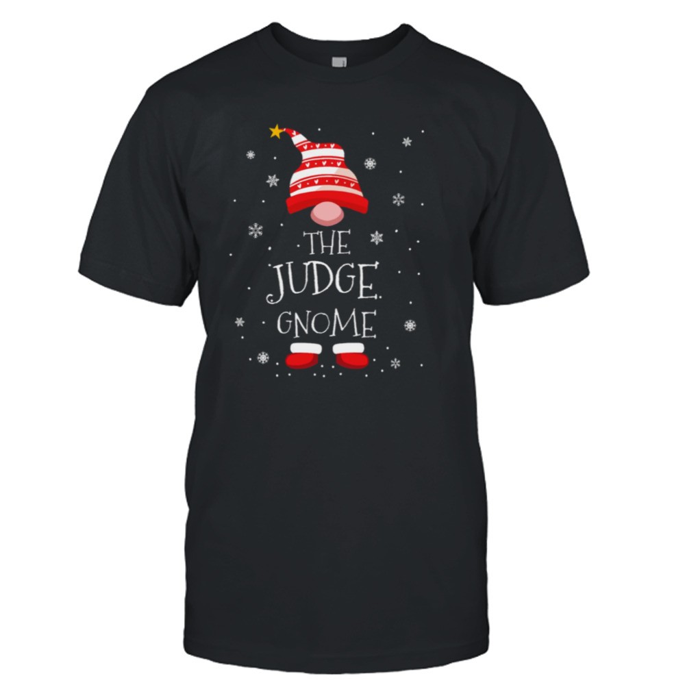 The Judge Christmas Gnome shirt