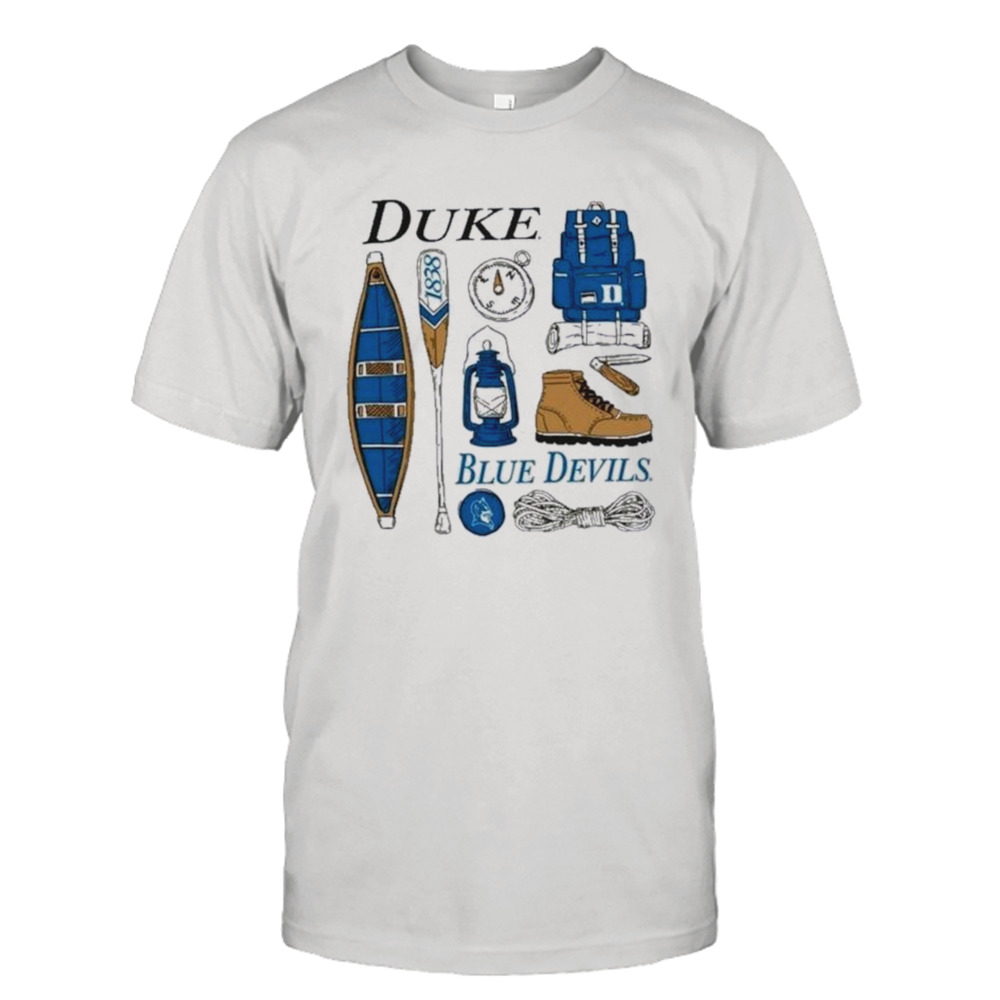 Duke Blue Devils Comfort Wash Camping Trip T-Shirt