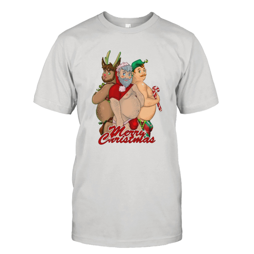 Christmas Cubs Gay Pride Christmas shirt