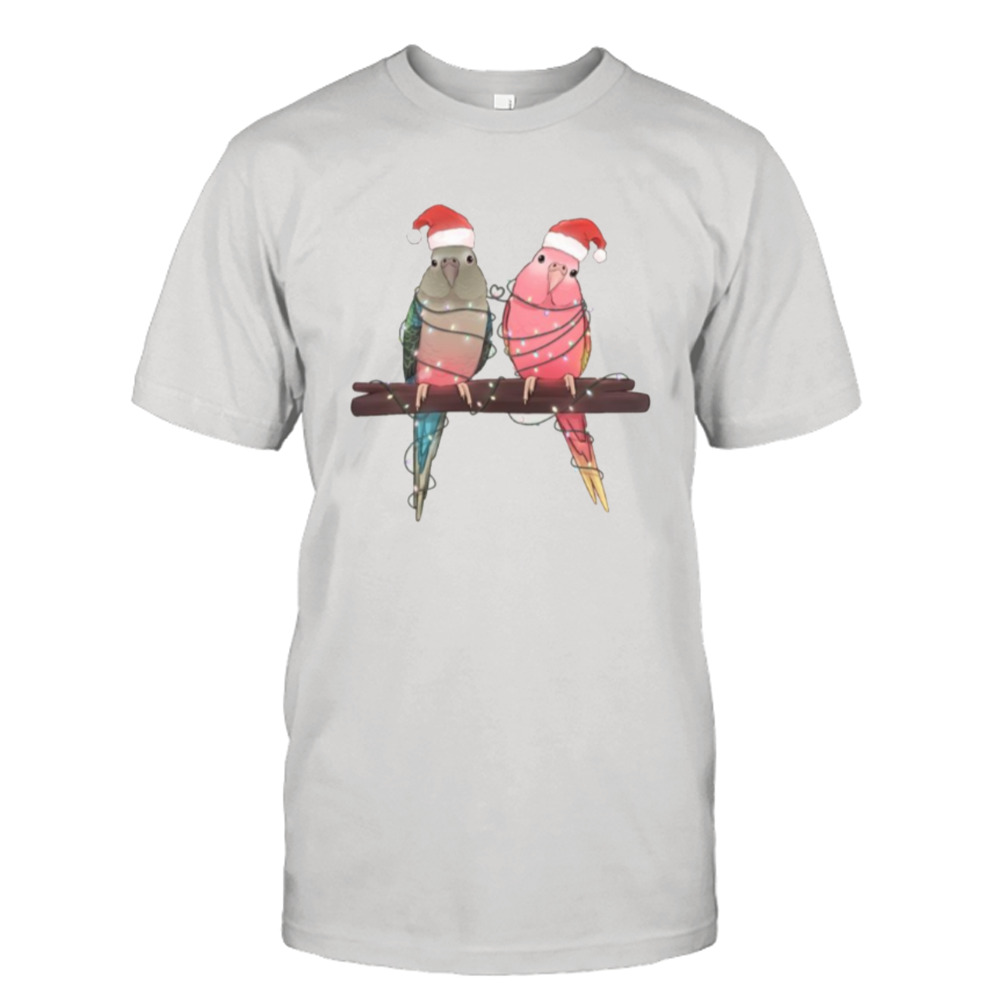 Christmas Parrots shirt