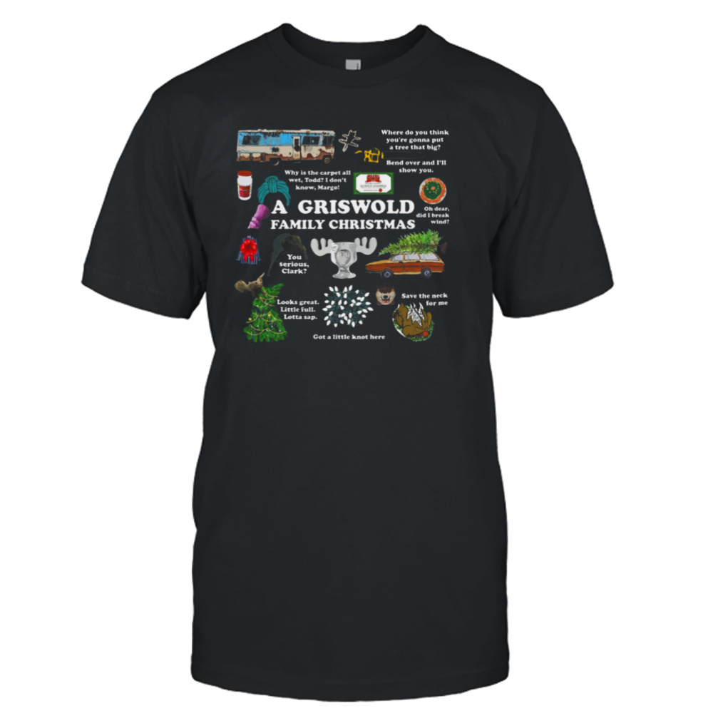 Christmas Vacation Collage shirt