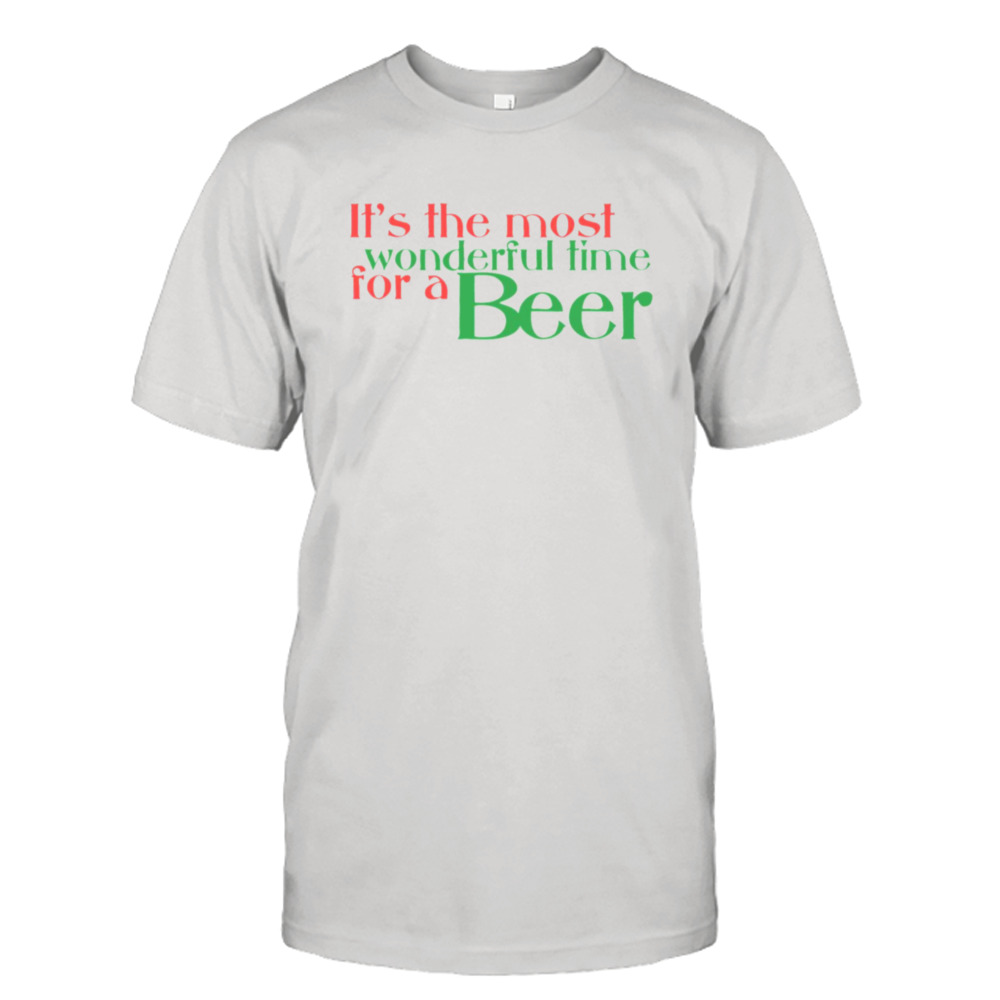 Funny Christmas Beer Parody shirt