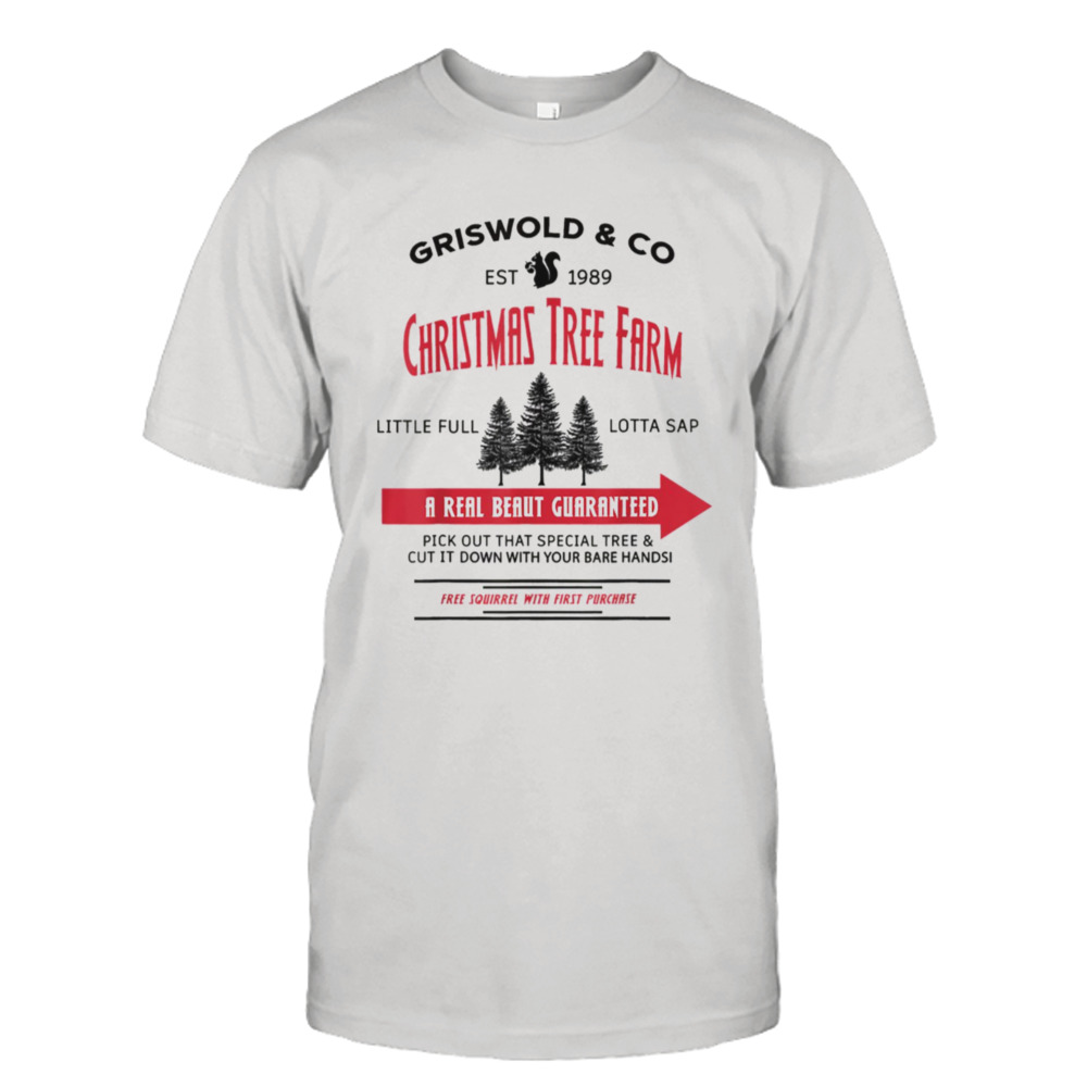 Griswold & Co Christmas Tree Farm Est 1989 shirt