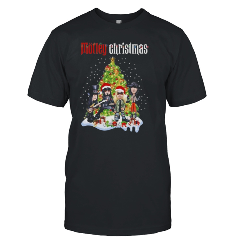 Motley Christmas Motley Crue Heavy Metal Band 2023 Shirt