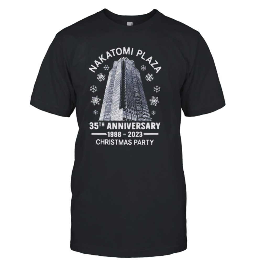 Nakatomi Plaza 35th anniversary 1988 2023 Christmas Party Shirt