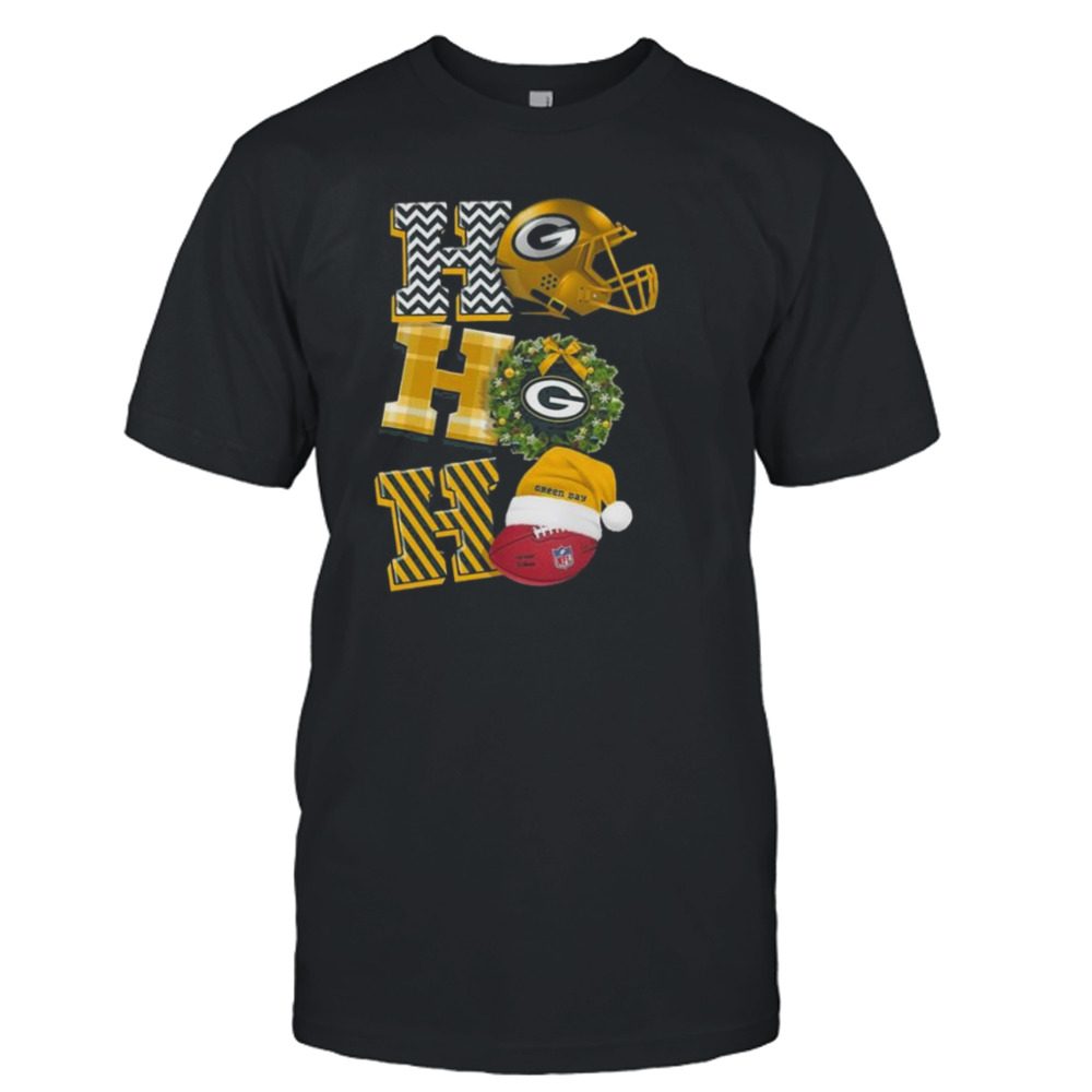 Green Bay Packers Christmas Ho Ho Ho 2023 Shirt