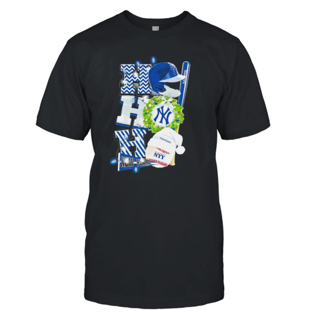 New York Yankees Ho Ho Ho Christmas shirt