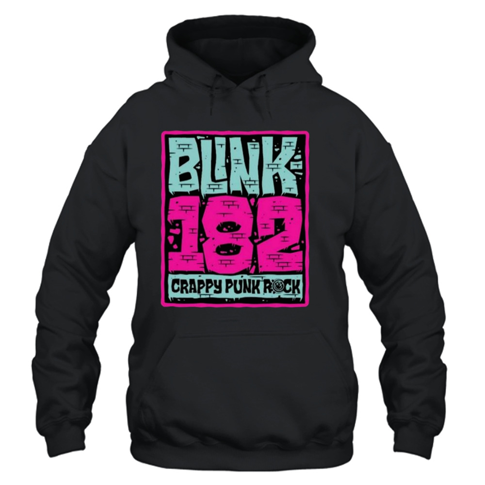 Blink 182 crappy clearance punk rock hoodie