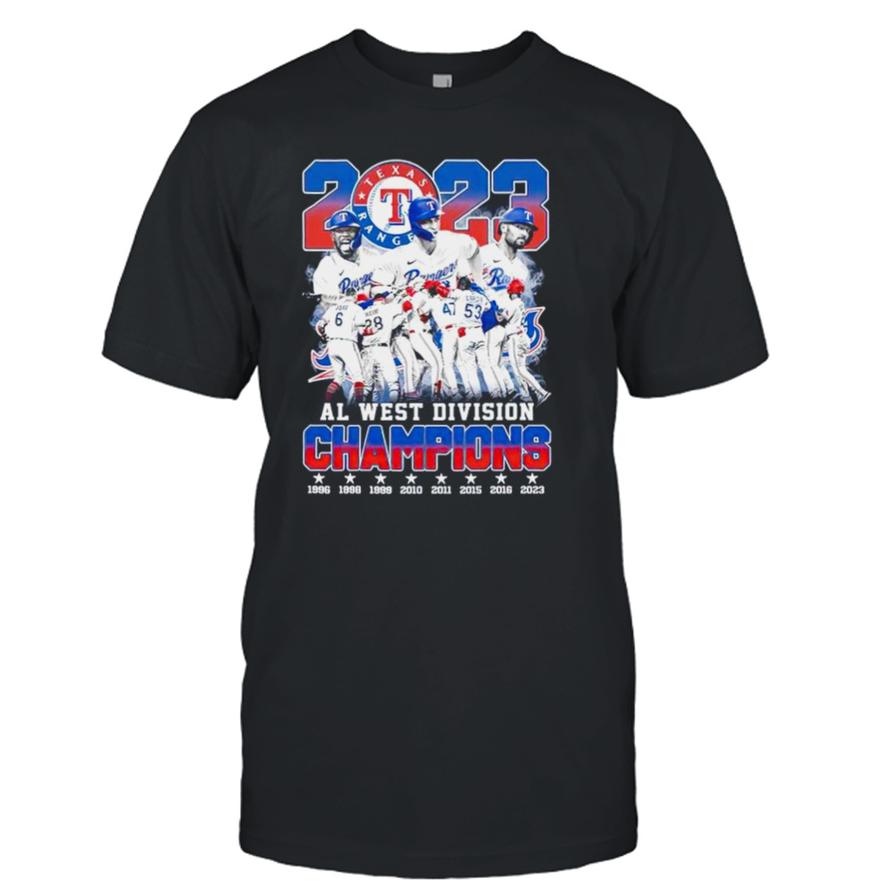 Texas Rangers Al West Champs 2023 Shirt - ShirtsOwl Office