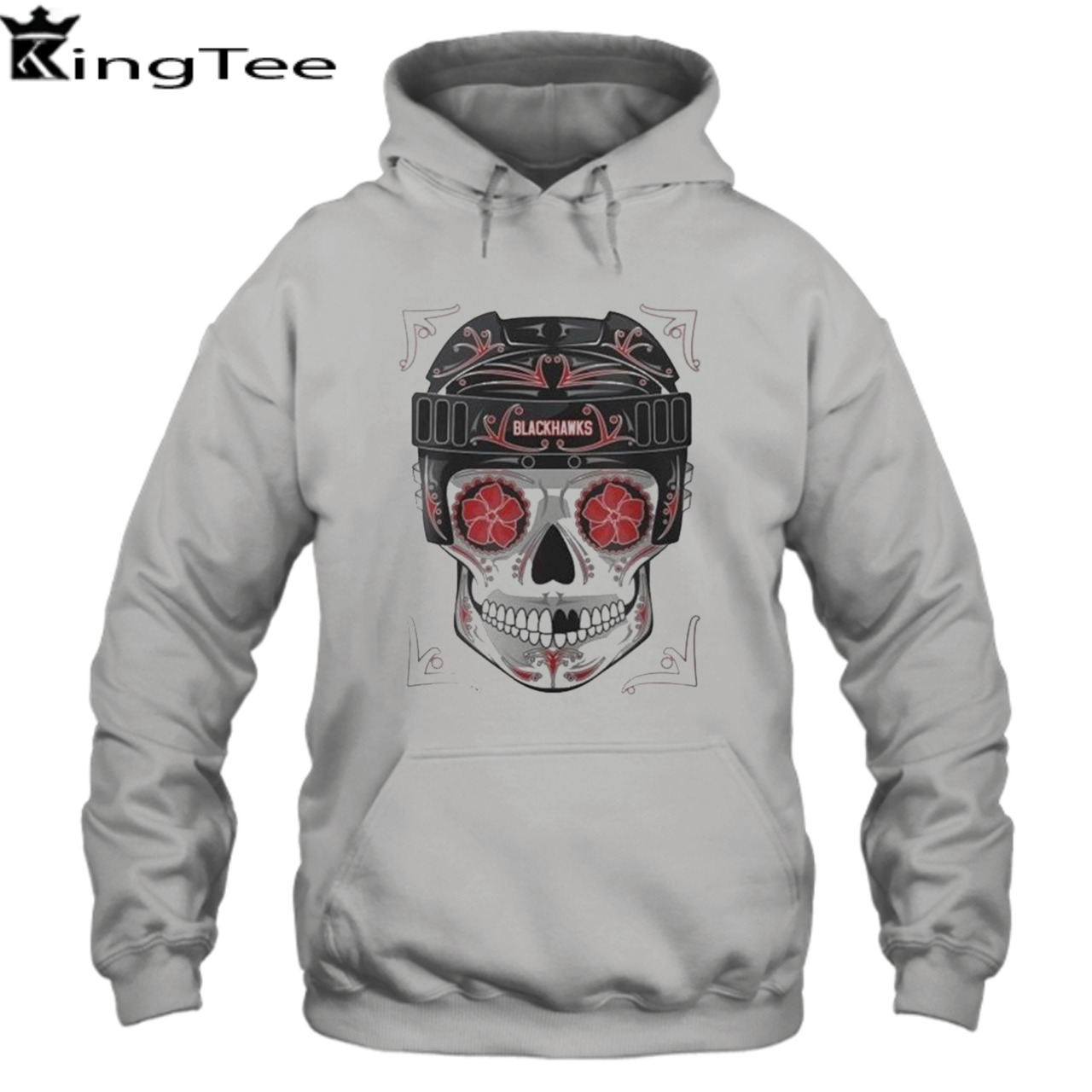 Blackhawks cheap skull hoodie