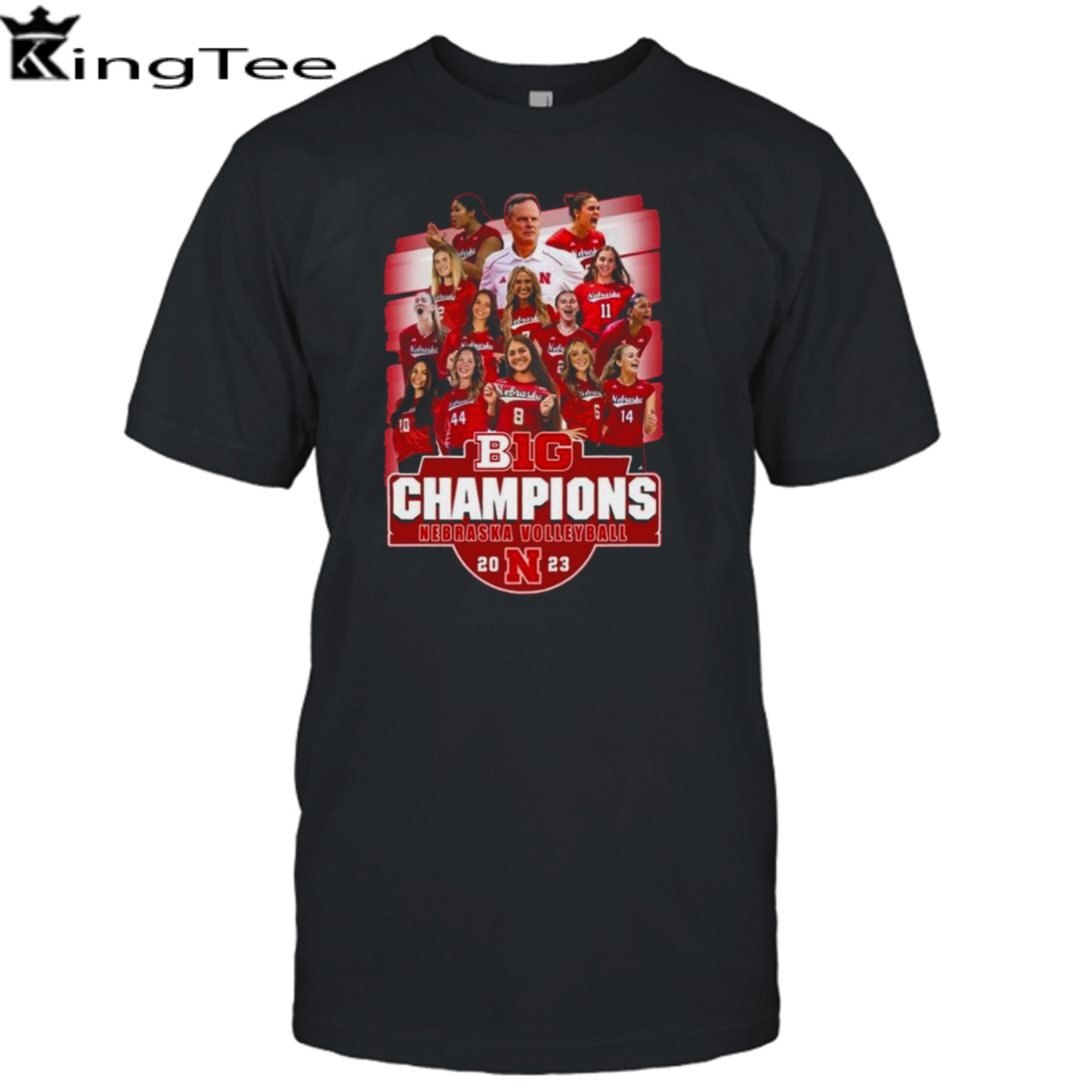 Big Champions Nebraska Volleyball 2023 T-shirt