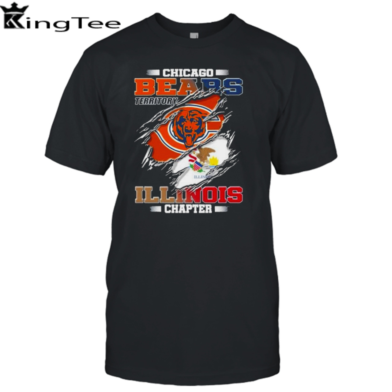 Blood Inside Me Chicago Bears Illinois Chapter shirt