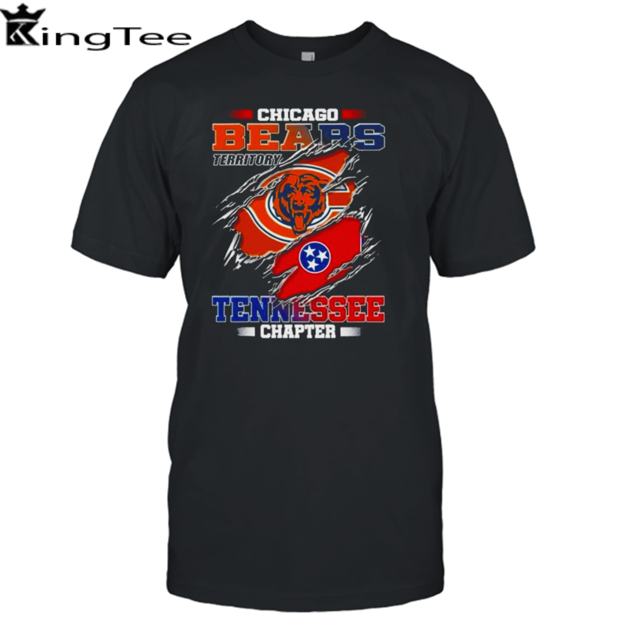 Blood Inside Me Chicago Bears Territory Tennessee Chapter shirt