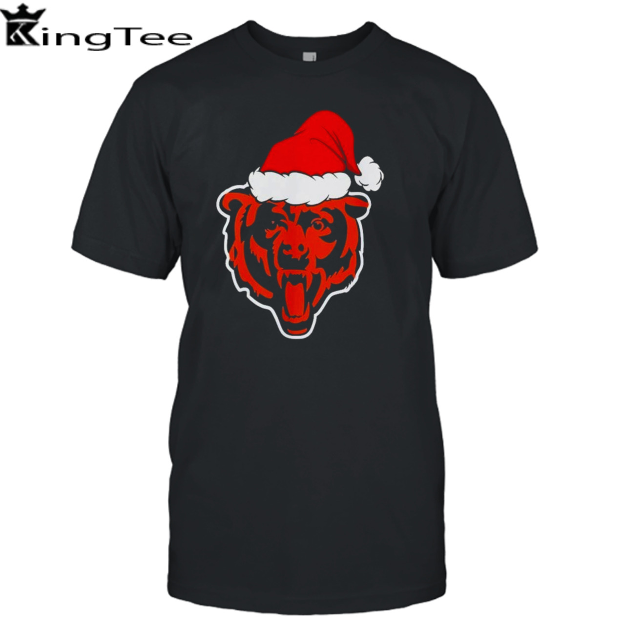 Chicago Bears logo Santa Hat Christmas 2023 Shirt