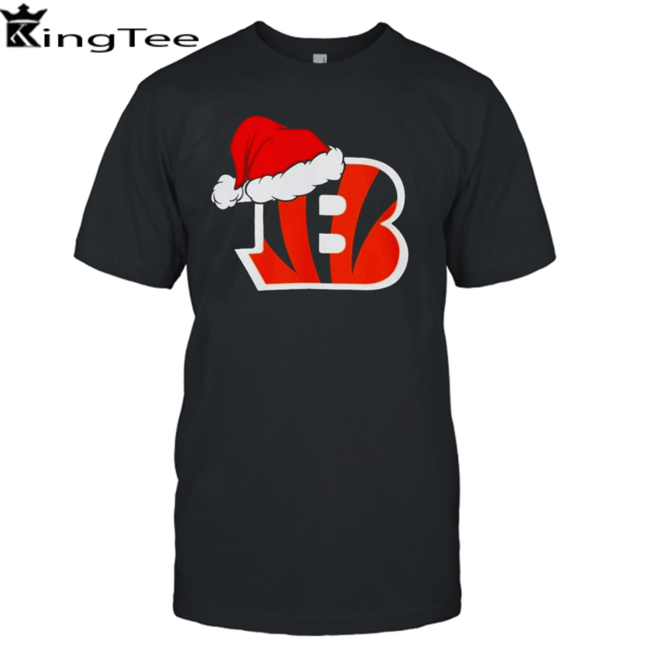 Cincinnati Bengals logo Santa Hat Christmas 2023 Shirt