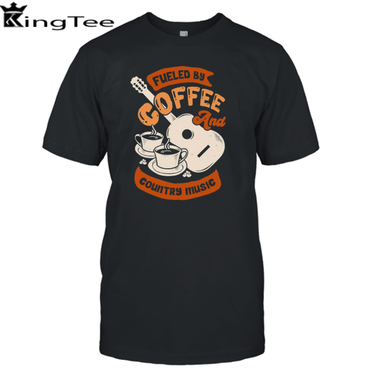 Fueled By Coffee And Country Music Quote shirt