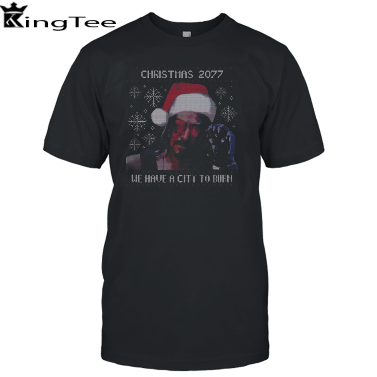 Christmas 2077 Keanu Reeves shirt