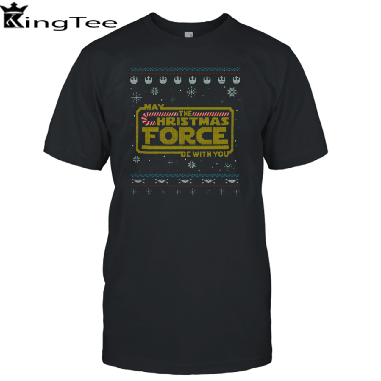 Christmas Force Geeky Christmas Star Wars shirt