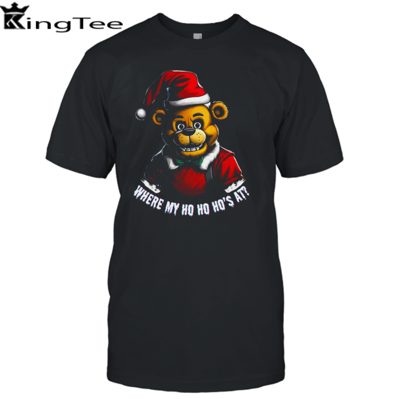 Christmas Freddy Fazbear As Santa shirt