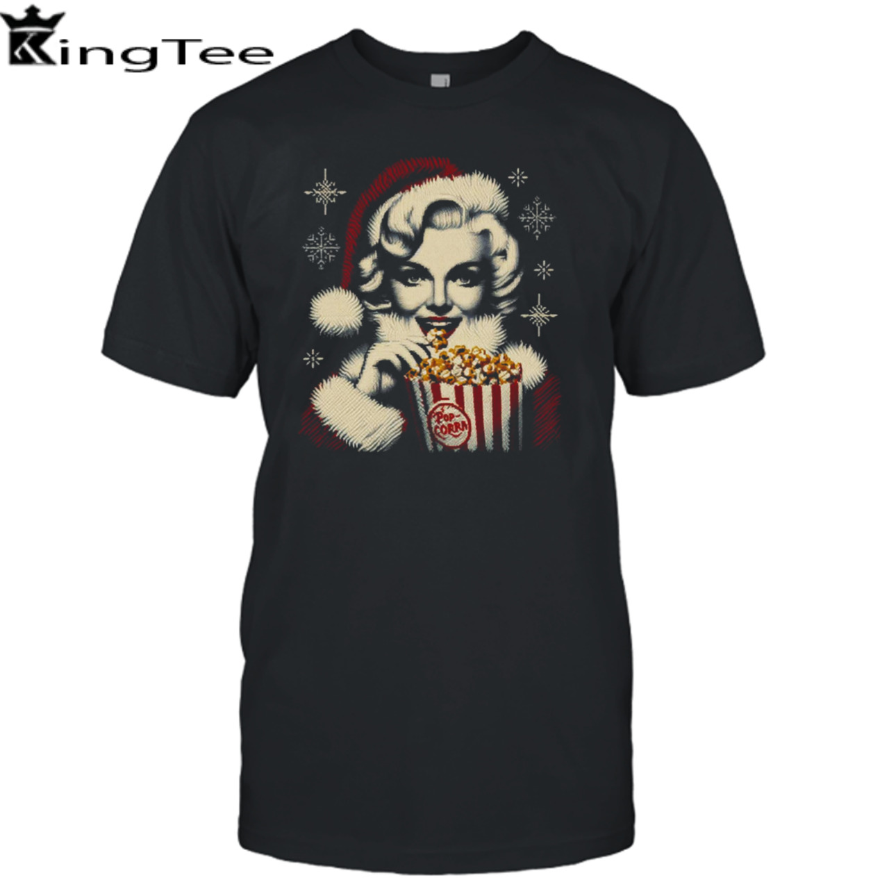 Christmas Santa Popstar Marilyn Monroe shirt