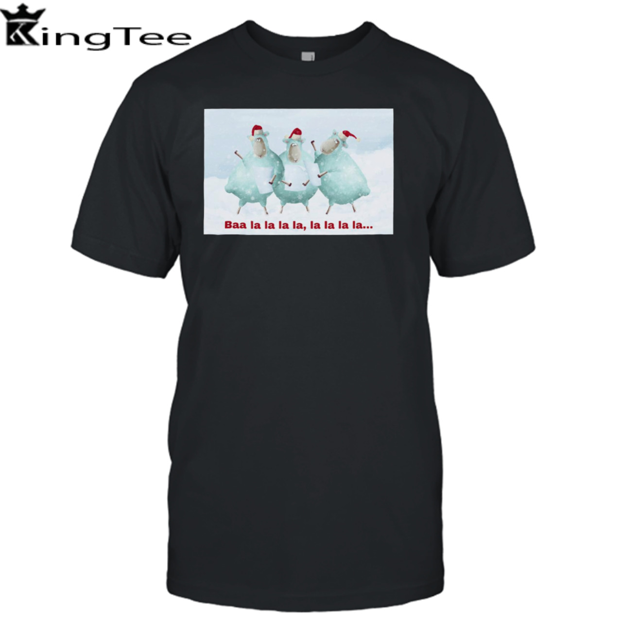 Christmas Sheep Choir Baa La La La La shirt