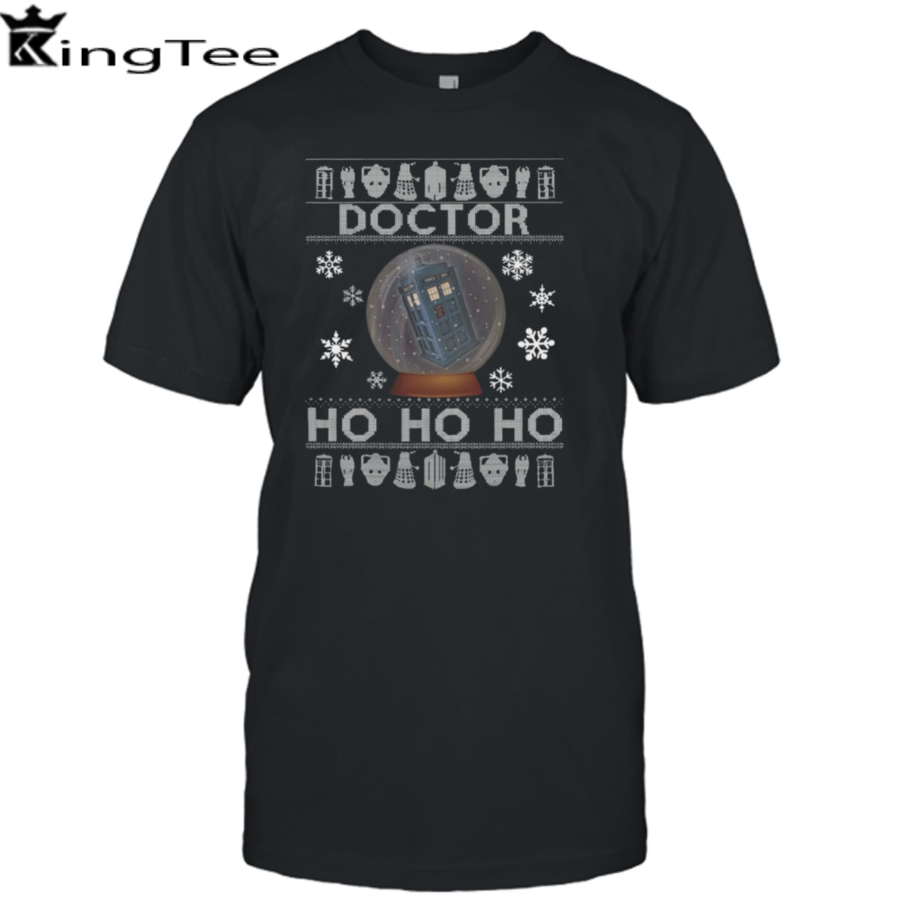 Doctor Who Tardis Ho Ho Ho Christmas shirt