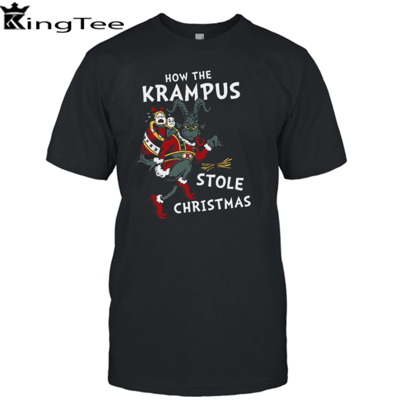 How The Krampus Stole Christmas Creepy shirt