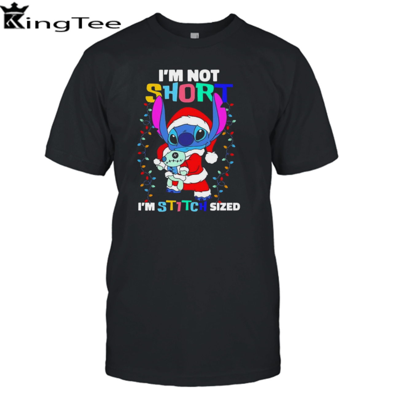 I’m Not Short Im Stitch Sized Christmas T-shirt