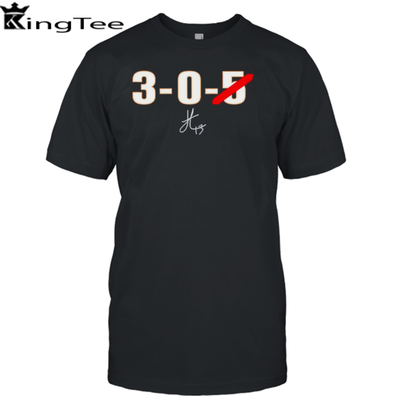 Jordan Travis 3-0-5 Wht shirt