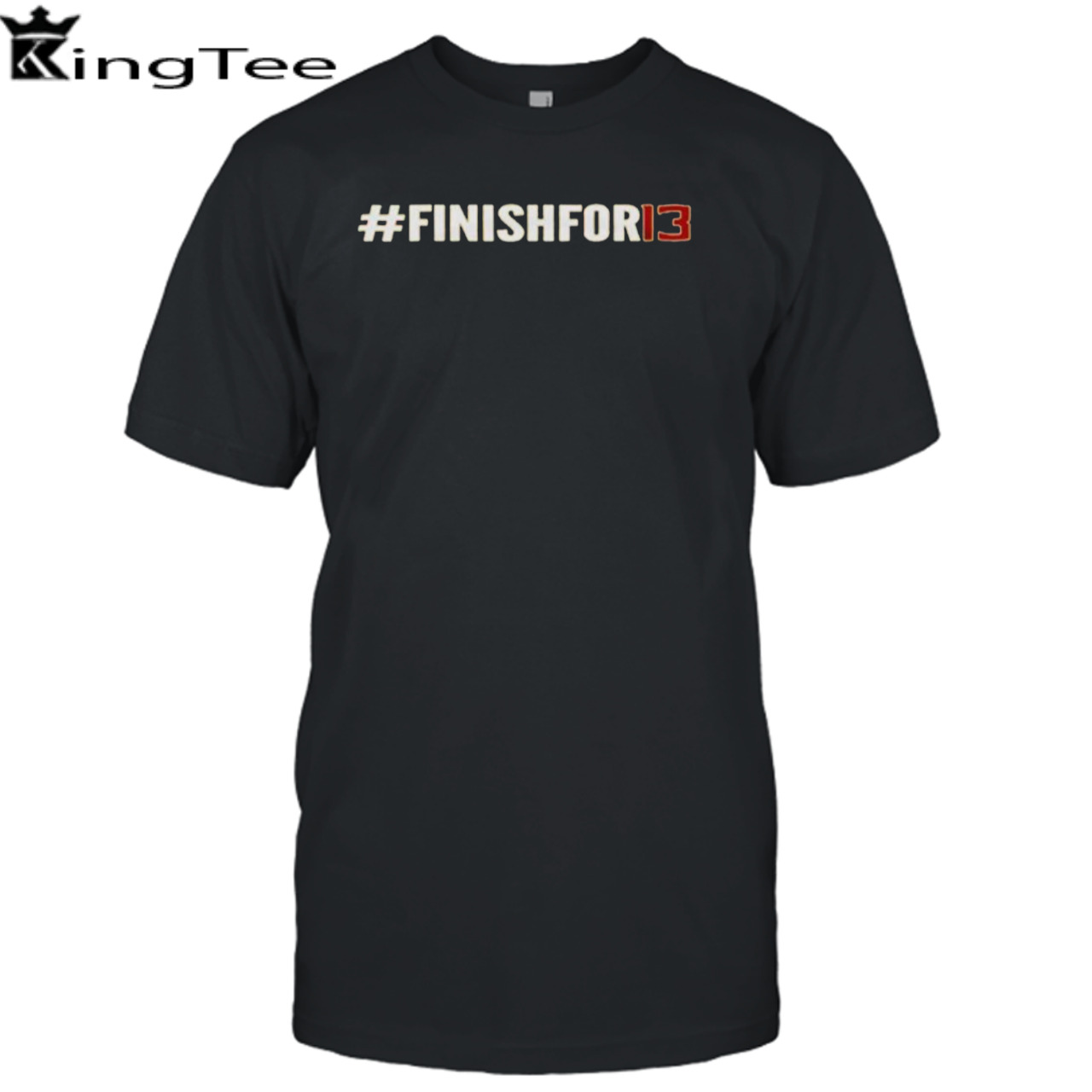 Jordan Travis Finishfor13 shirt